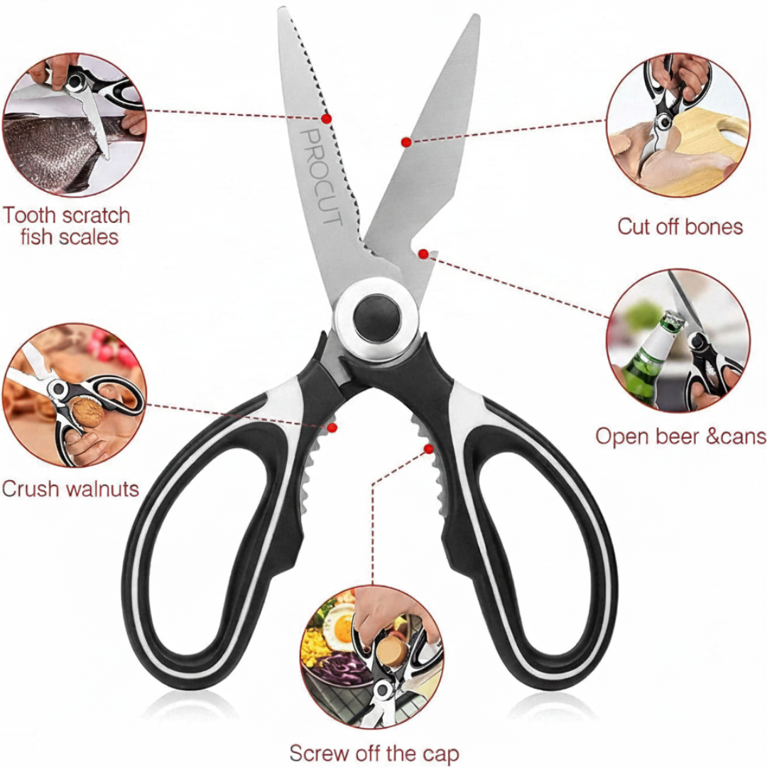 ProCut 1000 – Multipurpose SS Kitchen Scissor